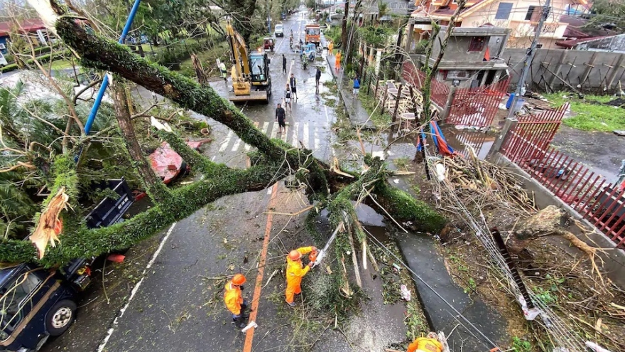 Siêu bão RAI ở Philippines “vượt mọi dự đoán” do ảnh hưởng của biến đổi khí hậu